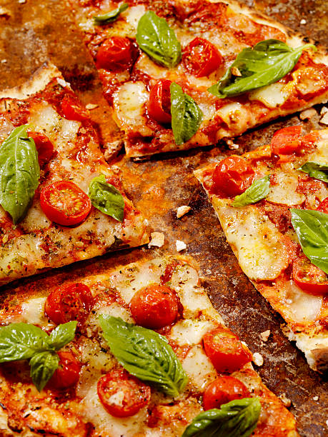 istock Oven Pizza Oven, Margherita Pizza 475224328