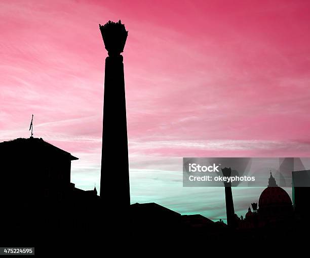 Panorama Di Roma - Fotografie stock e altre immagini di Antico - Vecchio stile - Antico - Vecchio stile, Arte, Cultura e Spettacolo, Aurora