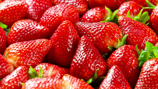 Fresh Strawberries close up