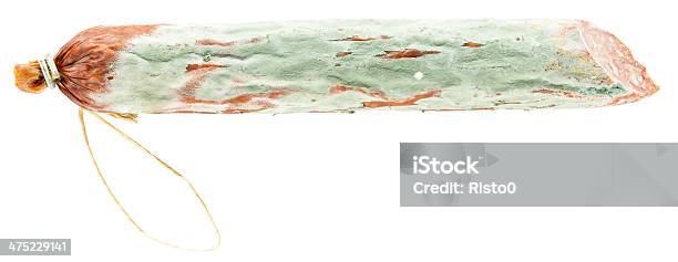 Isolated Mouldy Sausage Stock Photo - Download Image Now - Cut Out, Hot Dog, Food