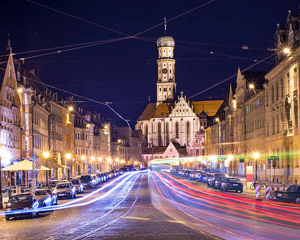 Augsburg, Germany Augsburg, Germany cityscape. augsburg stock pictures, royalty-free photos & images