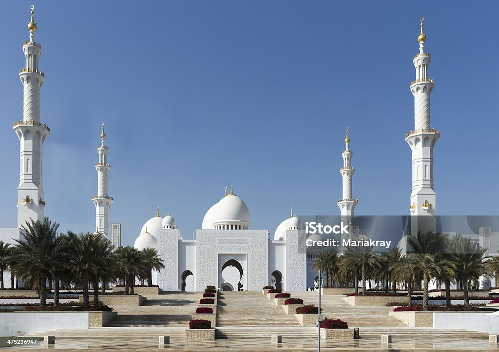 Sheikh-Zayed-Moschee in Abu Dhabi - Lizenzfrei Abu Dhabi Stock-Foto