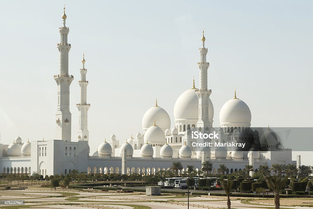 Mesquita Sheikh Zayed em Abu Dhabi - Royalty-free Abu Dhabi Foto de stock