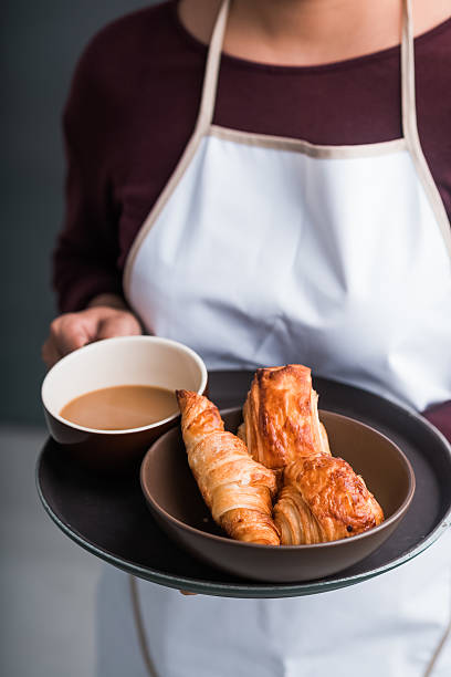 istock Delicious brioches and coffee 475241146