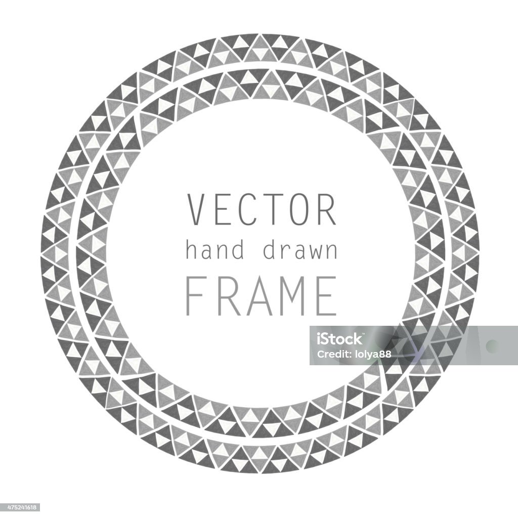 Hand Drawn Frame Stock Illustration - Download Image Now - 2015 ...