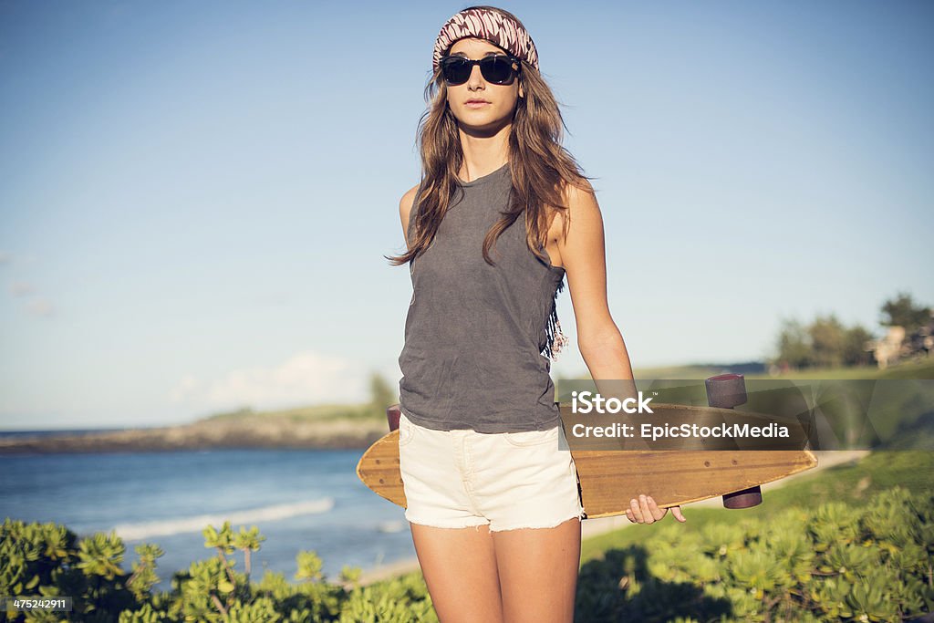 Hipster girl - Foto de stock de Actividad libre de derechos