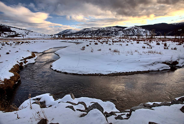istock Yellowstone Park Wyoming Winter Snow 475243263