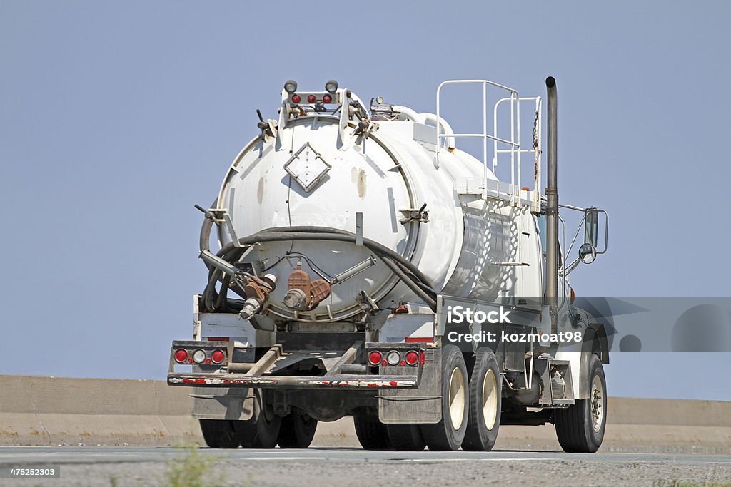 Resíduos industriais caminhão bomba - Foto de stock de Caminhão royalty-free