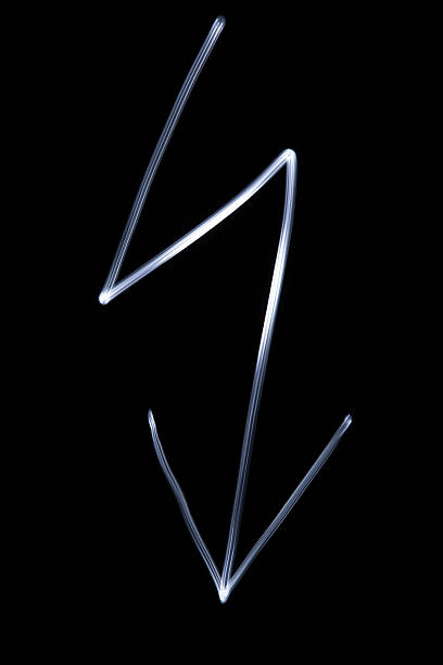 istock Flourescent symbol of a lightning 475253576