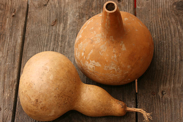 istock Rustic scene with pumpkins on wood 475253878