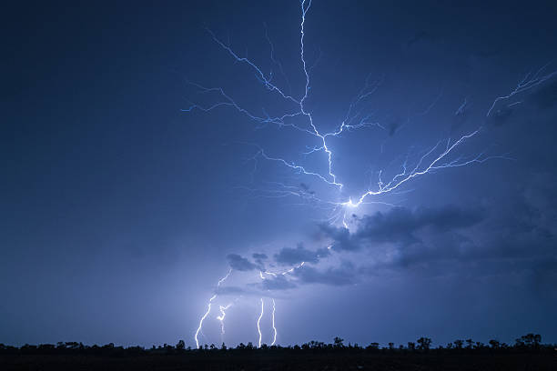 Potężna spider lightning – zdjęcie