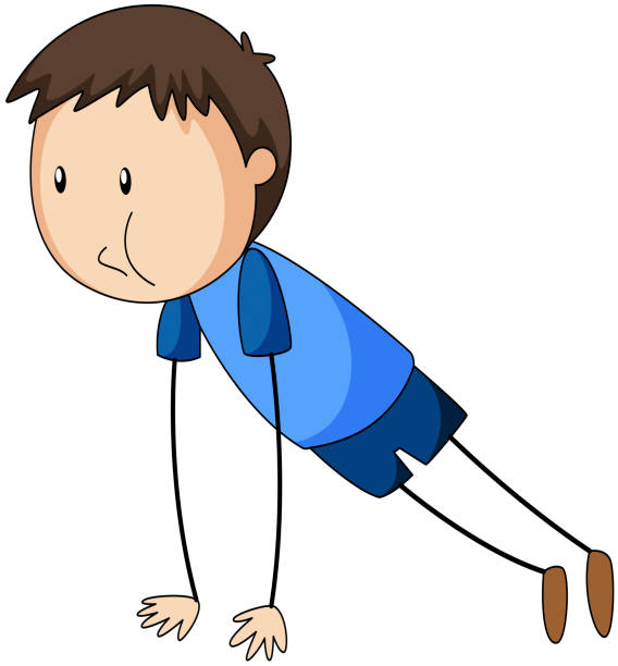 Pushups Draw 160+ Pushup Drawing Stock Photos, Pictures & Royalty-Free Images - iStock