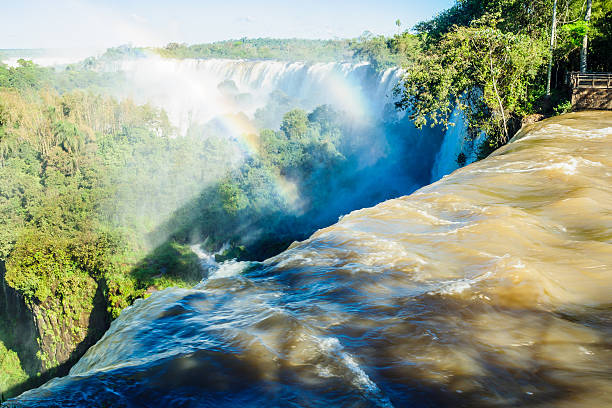 Iguassu National Park, on the border of Argentina and Brazil. Argentinian side