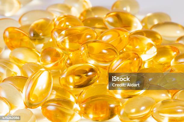 Primrose Oil Capsules Stock Photo - Download Image Now - 2015, Accessibility, Acid