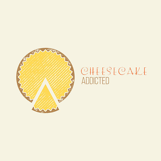 Cheesecake Addicted T-Shirt Vector Design vector art illustration