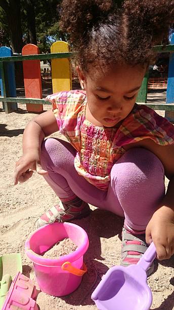 istock Little girl playing 475272806