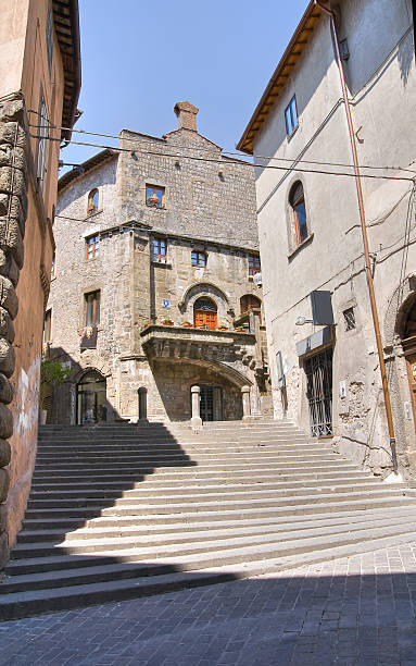 istock Alleyway. Viterbo. Lazio. Italy. 475273450