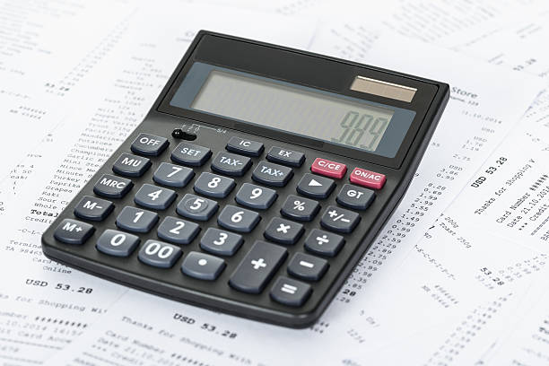 istock Calculator and Receipts With Costs 475281330