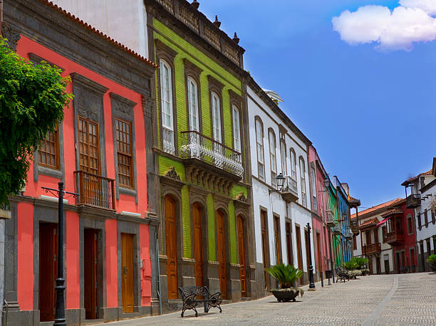 istock Gran Canaria Teror colorful facades 475282136