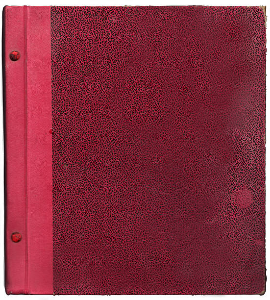 Old Photo Album (with clipping path)