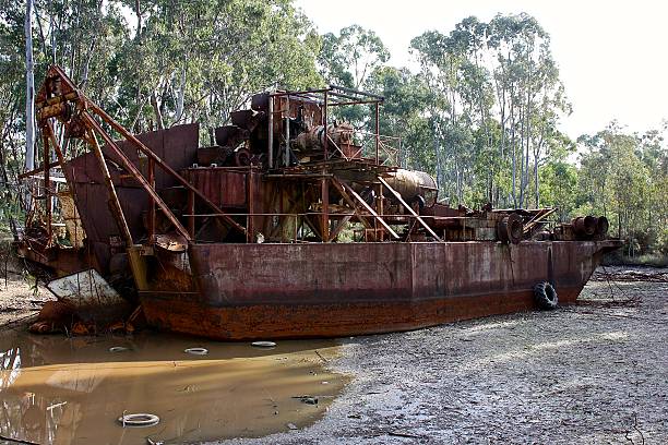 istock Antique Nineteenth Century Alluvial Gold Dredge 475291326