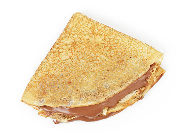 istock fresh hot blinis or crepes  with chocolate spread isolated 475294024