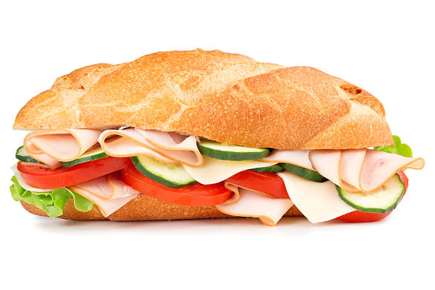 ハムのサンドイッチ - sandwich delicatessen bread cheese ストックフォトと画像