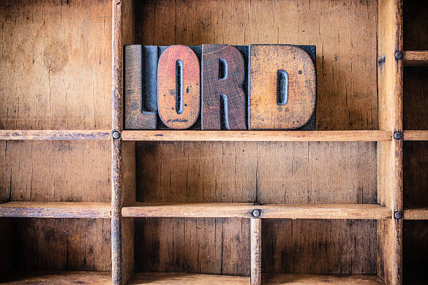istock Lord Concept Wooden Letterpress Theme 475303748