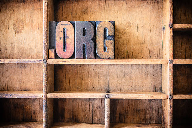 istock Dot Org Concept Wooden Letterpress Theme 475311032