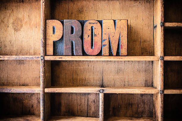 istock Prom Concept Wooden Letterpress Theme 475312788