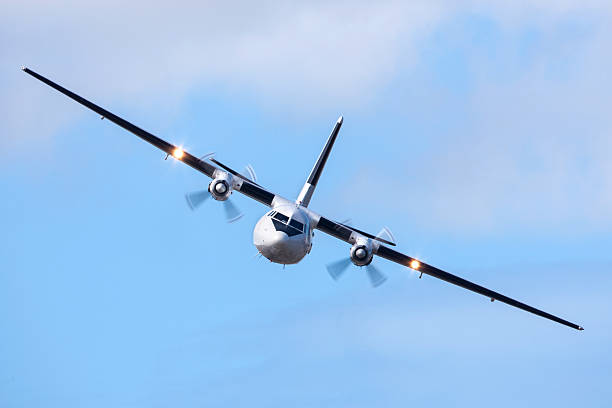 fokker statków powietrznych - twin propeller zdjęcia i obrazy z banku zdjęć