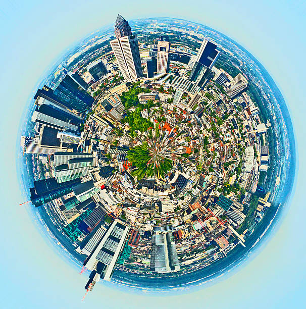 panorama of Frankfurt