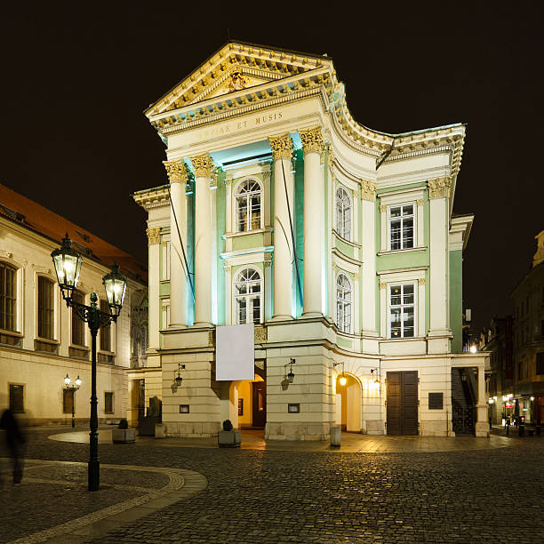 Estates Theatre in Prague stock photo
