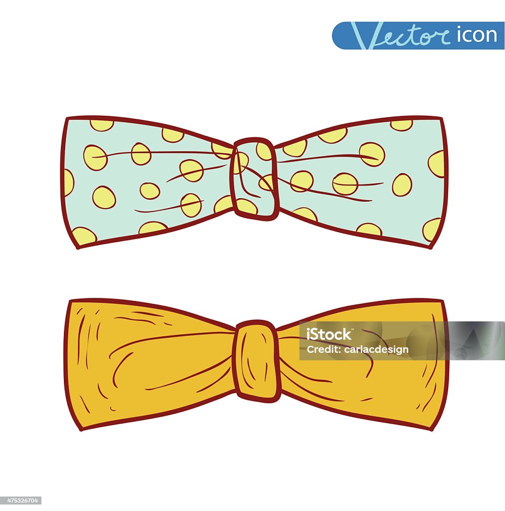 Bow Tie icon, vector illustration. 2015 stock vector