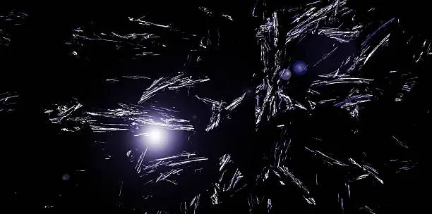 Mysterious dark deep space