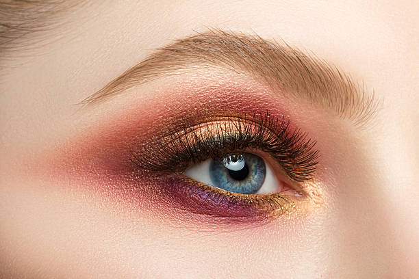 istock Female eye with beautiful make-up 475328822