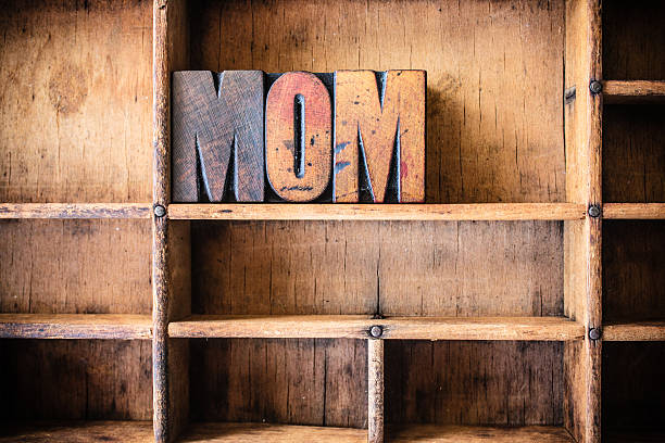 istock Mom Concept Wooden Letterpress Theme 475329758