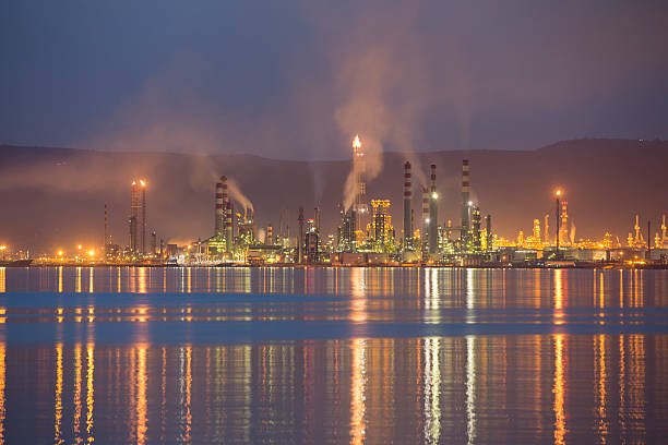 istock Factory fog and smoke 475336402