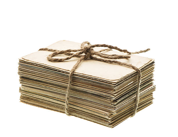 istock old letters and postcards isolated on white 475336481