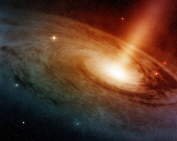 galáxia espiral - ring galaxy imagens e fotografias de stock