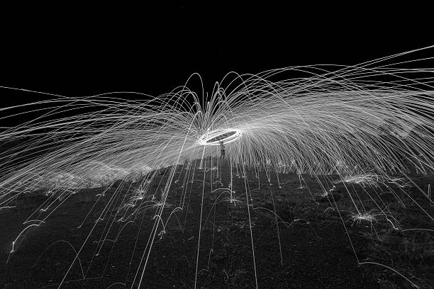 istock Steel wool reflextion on water 475338854