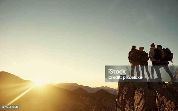 Another Summit Conquered Stock Photo - Download Image Now - 20-29 Years, 2015, Above