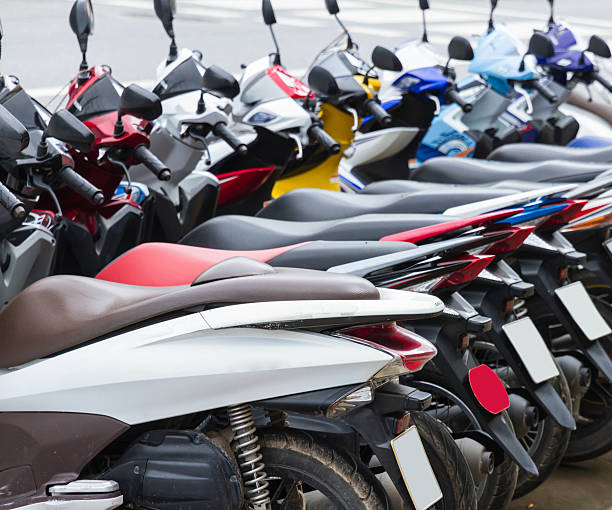 istock The motorbike for rent. 475342008