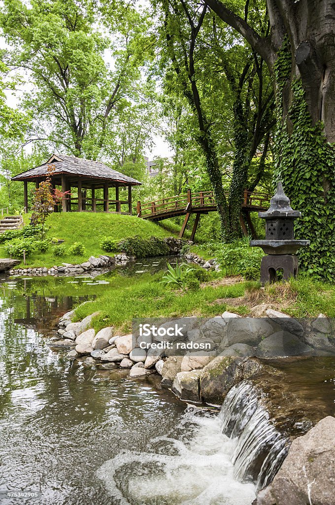 Japanese Garden Photograph of Japanese Garden Asia Stock Photo