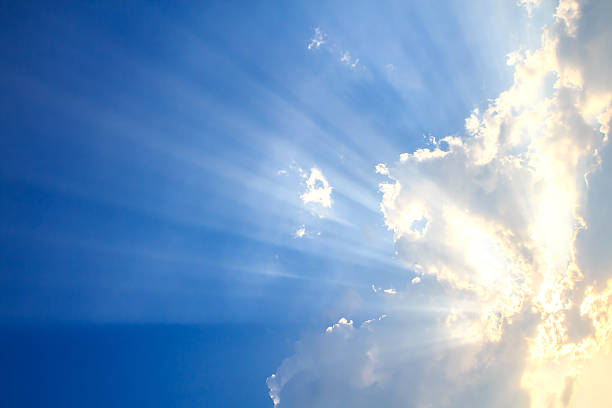 istock Beam of light and the clouds 475348220