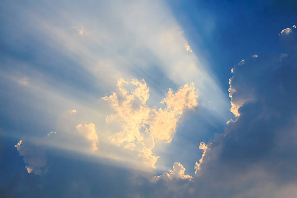 istock Beam of light and the clouds 475349716