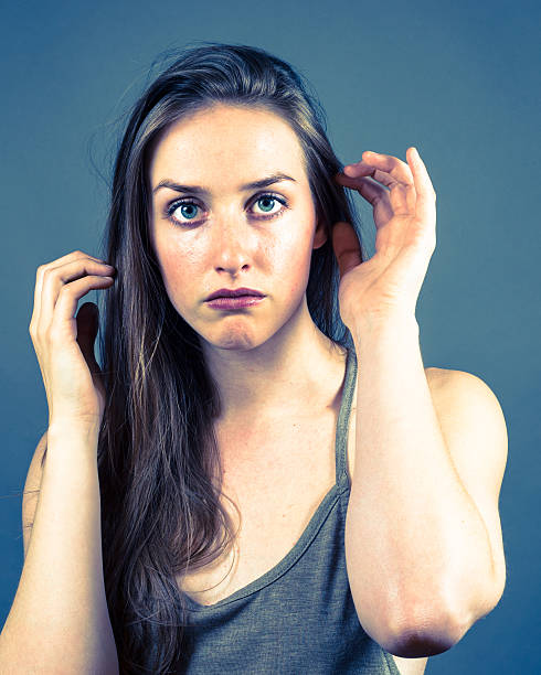 istock Slender Caucasian Female Portrait 475351664