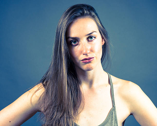 istock Slender Caucasian Female Portrait 475351678
