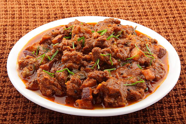 lecker fleisch curry - non veg stock-fotos und bilder