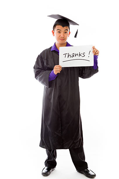 istock model isolated on white holding a sign 475353226